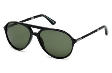 Image of Tod's TO0095 Sunglasses - Shiny Black Frame Color