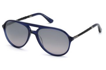 Image of Tod's TO0095 Sunglasses - Shiny Blue Frame Color
