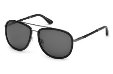 Image of Tod's TO0100 Sunglasses - Shiny Black Frame Color