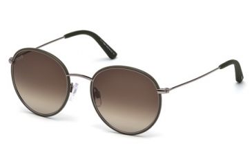 Image of Tod's TO0140 Sunglasses - Shiny Dark Green Frame Color