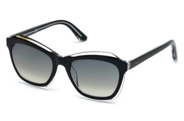 Image of Tod's TO0162 Sunglasses - Black Crystal Frame Color