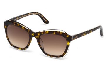 Image of Tod's TO0162 Sunglasses - Dark Brown Frame Color