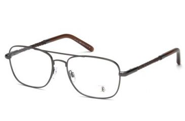 Image of Tod's TO5061 Eyeglass Frames - Matte Gun Metal Frame Color