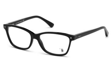 Image of Tod's TO5085 Eyeglass Frames - Shiny Black Frame Color