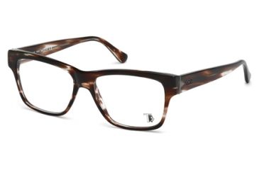 Image of Tod's TO5097 Eyeglass Frames - Havana Frame Color