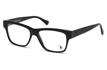 Image of Tod's TO5097 Eyeglass Frames - Shiny Black Frame Color