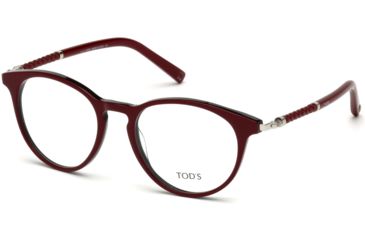 Image of Tod's TO5184 Eyeglass Frames - Bordeaux Frame Color
