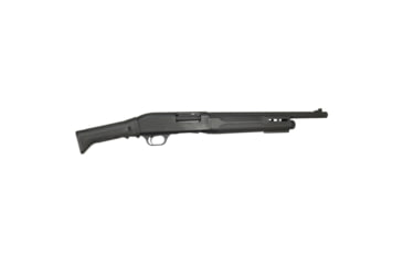 Image of Tokarev TSP12 3in Pump Action Shotgun w/Stock, 12 Gauge, 18.5 inch Barrel, Synthetic, Black, 5 Round Capacity, Black, 21000430