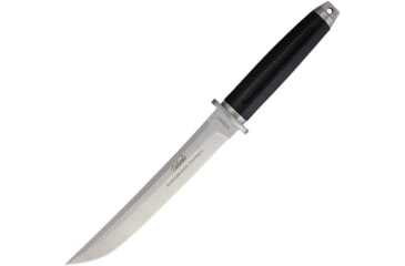 Image of Tokisu Takeda Tactical Fixed Blade Knife, 7.5 satin finish 7Cr17MoV stainless blade, Black rubber handle, 32389