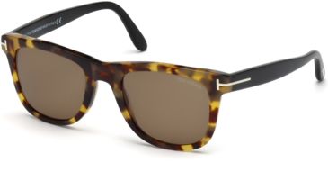 Image of Tom Ford FT0336 Sunglasses - Coloured Havana Frame Color, Roviex Lens Color