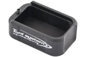 Image of Toni System +1.5 Rounds Pad Magazine Extension for CZ Shadow No IPSC Box, Black, 1, PADCZ2-BK