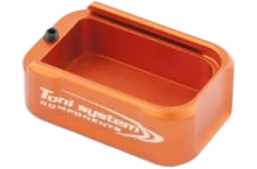 Image of Toni System +1.5 Rounds Pad Magazine Extension for CZ Shadow No IPSC Box, Orange, 1, PADCZ2-OR