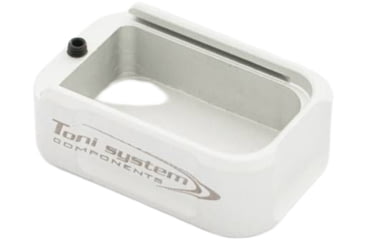 Image of Toni System +1.5 Rounds Pad Magazine Extension for CZ Shadow No IPSC Box, Silver, 1, PADCZ2-SI