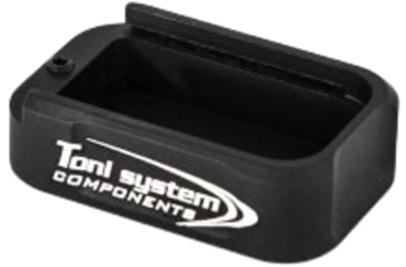 Image of Toni System +1 Round Magazine Extension for Tanfoglio Small Frame for IDPA, Black, 1, PAD15TS-BK