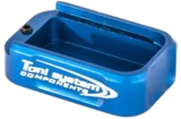 Image of Toni System +1 Round Magazine Extension for Tanfoglio Small Frame for IDPA, Blue, 1, PAD15TS-BL