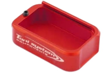Image of Toni System +2 Rounds Base Pad for Glock 21 Magwell Compatible, Red, 2, PADG21-RE
