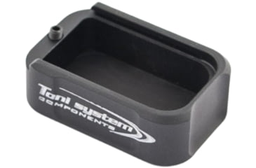 Image of Toni System +2 Rounds Magazine Extension for Tanfoglio Small Frame, Black, 2, PADTS2-BK