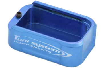 Image of Toni System +2 Rounds Magazine Extension for Tanfoglio Small Frame, Blue, 2, PADTS2-BL