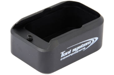 Image of Toni System +2 Rounds Standard Pad Magazine Extension for Glock, Black, 2, PADGLST-BK