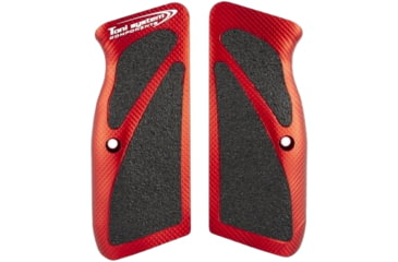 Image of Toni System 3D Long Grips for P19L-P21L-T95F, Red, GT213D-RE