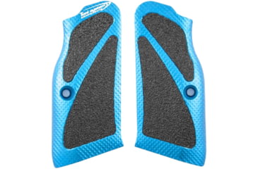 Image of Toni System 3D Long Grips - Small Frame for Tanfoglio, Blue, GT3DL-BL