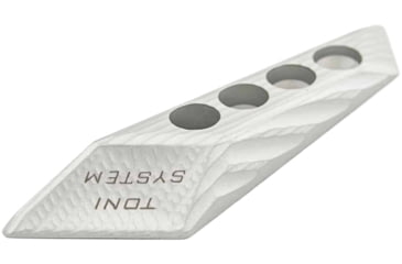 Image of Toni System 3D Thumb Rest for Sti, Left Side, Right Hand Shooter, Silver, AD3DSXSTI-SI