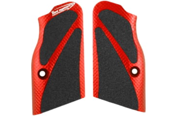 Image of Toni System 3D Ultra Short Grips - Large Frame for Tanfoglio Domina And Limited Custom In The Unica Set-Up, Red, DGT3DC-RE