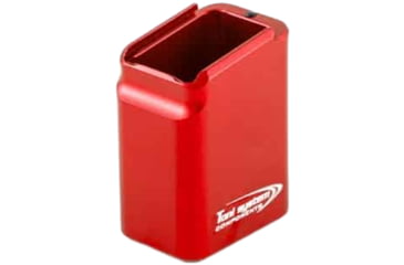 Image of Toni System +8/9 Rounds Base Pad Magazine Extension for CZ Tactical Sport, Red, 9, PADCZTS170-RE