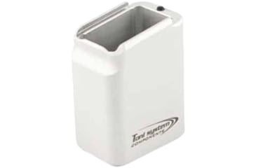 Image of Toni System +8/9 Rounds Base Pad Magazine Extension for CZ Tactical Sport, Silver, 9, PADCZTS170-SI