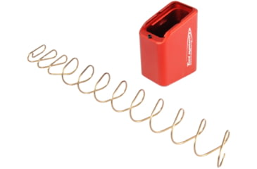 Image of Toni System +9 Rounds Pad Magazine Extension for Glock 17-22-24-31-34-35, Red, 9, PADGLSO-RE