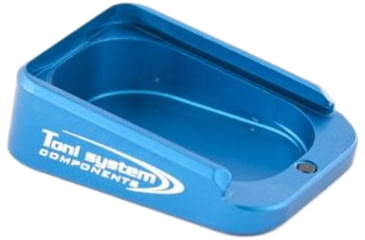 Image of Toni System Base Pad +1 Round for CZ 75 Ts Orange/Czechmate/Ts 2 In Aluminum, Blue, 1, PADCZTS1-BL