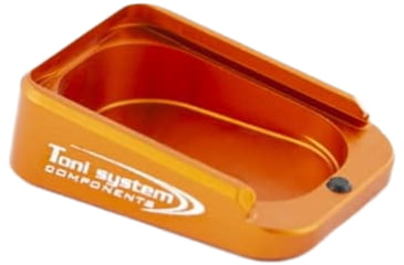 Image of Toni System Base Pad +1 Round for CZ 75 Ts Orange/Czechmate/Ts 2 In Aluminum, Orange, 1, PADCZTS1-OR