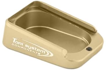 Image of Toni System Base Pad +1 Round for CZ 75 Ts Orange/Czechmate/Ts 2 In Aluminum, Sand, 1, PADCZTS1-SA