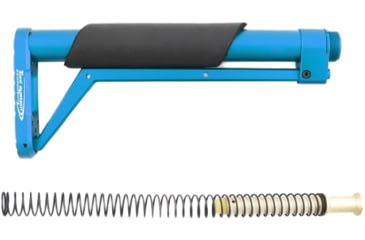 Image of Toni System Fixed Stock 11In - Buffer Spring Included, Blue, CF11AR15-BL