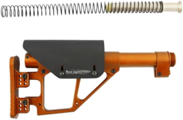 Image of Toni System Fixed Stock 11In - Buffer Spring Included, Orange, CF11AR15-OR