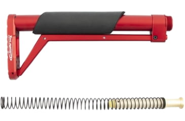 Image of Toni System Fixed Stock 11In - Buffer Spring Included, Red, CF11AR15-RE