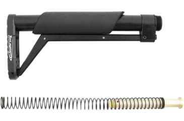 Image of Toni System Fixed Stock 9In - Buffer Spring Included, Black, CF9AR15-BK