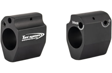 Image of Toni System Gas Block Adjustable, Diameter .750In, Black, GBR