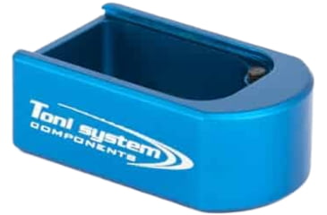 Image of Toni System Magazine Pad Extension +2 Rounds for Beretta 92-96-98-M9A1-M9A3-Elite LTT, Blue, 2, PAD98S-BL