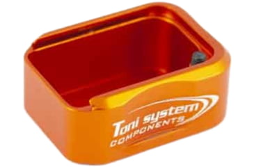 Image of Toni System Magazine Pad Extension +2 Rounds for Beretta 92-96-98-M9A1-M9A3-Elite LTT, Orange, 2, PAD98S-OR