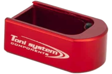 Image of Toni System Magazine Pad Extension +2 Rounds for Beretta 92-96-98-M9A1-M9A3-Elite LTT, Red, 2, PAD98S-RE