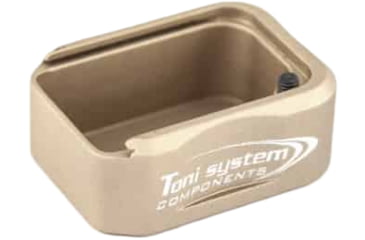 Image of Toni System Magazine Pad Extension +2 Rounds for Beretta 92-96-98-M9A1-M9A3-Elite LTT, Sand, 2, PAD98S-SA