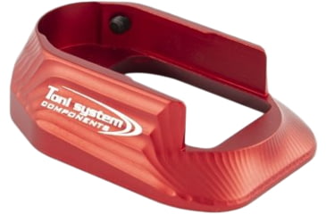 Image of Toni System Magwell for 75 Ts Orange/Czechmate/Ts 2 In Aluminum, Red, MCZOR2-RE