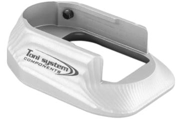 Image of Toni System Magwell for 75 Ts Orange/Czechmate/Ts 2 In Aluminum, Silver, MCZOR2-SI