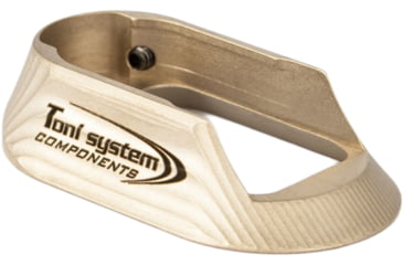 Image of Toni System Magwell for CZ Shadow 2 - Brass, Black, MOCZ2-BR