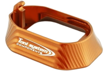 Image of Toni System Magwell for Walther Q5 Match Steel Frame Sf, Orange, MWQ5M-OR