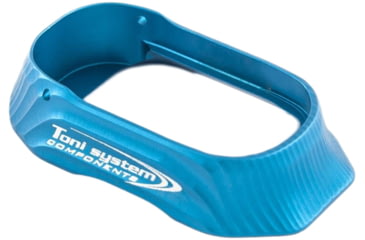 Image of Toni System Magwell In Aluminum for CZ P10C, Blue, MCZP10-BL