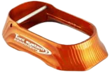 Image of Toni System Magwell In Aluminum for CZ P10C, Orange, MCZP10-OR