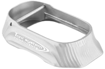 Image of Toni System Magwell In Aluminum for CZ P10C, Silver, MCZP10-SI