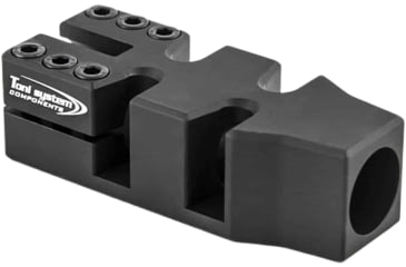 Image of Toni System Muzzle Brake for Benelli M1-M2 With Original Rib, Black, V4NM2-BK